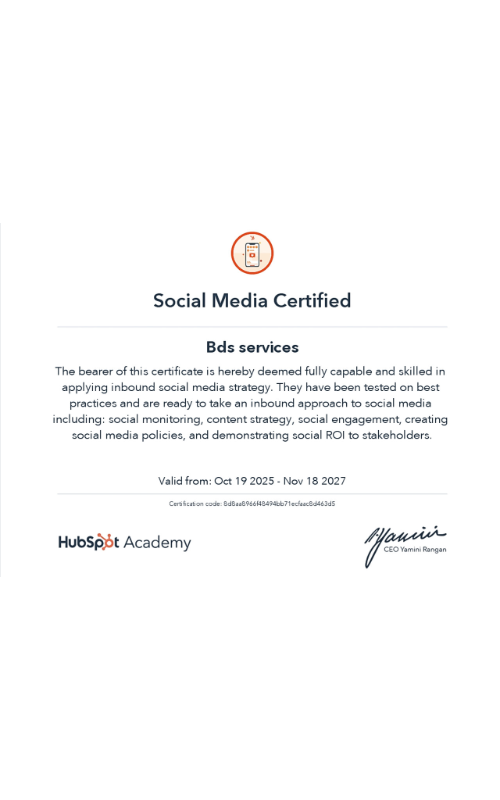 Social Media Certified
